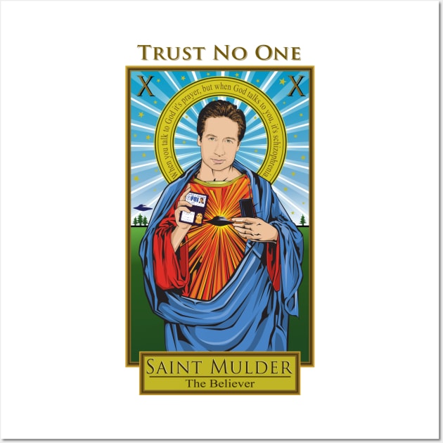 Saint Mulder Wall Art by Pop Art Saints